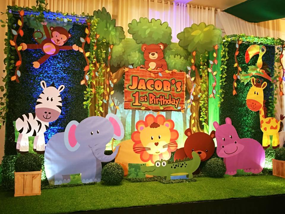 jungle safari birthday party