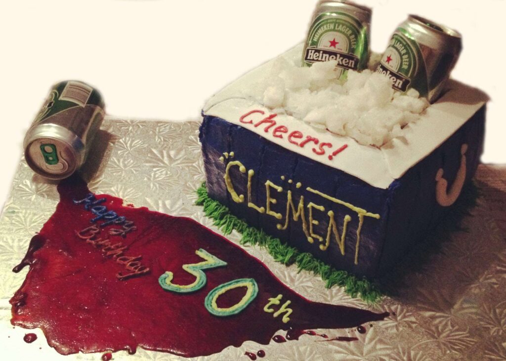 beer cake