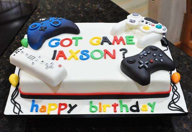 gamer cake idea