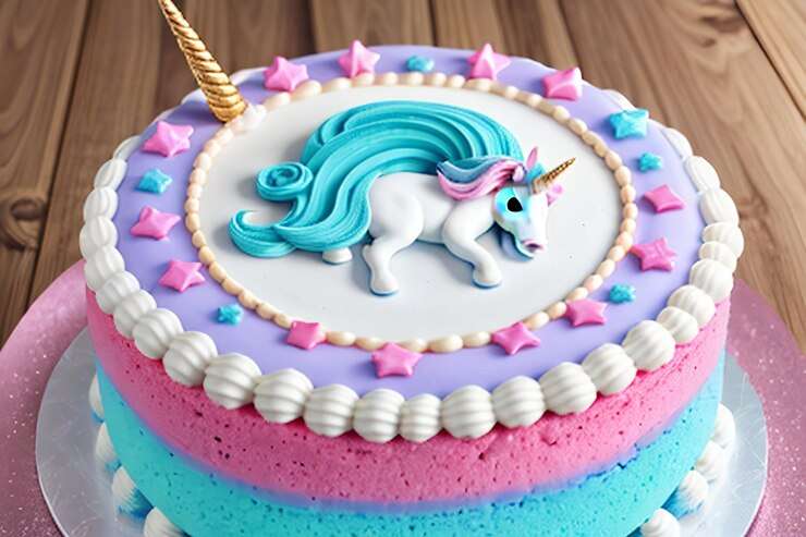 Unicorn cake idea