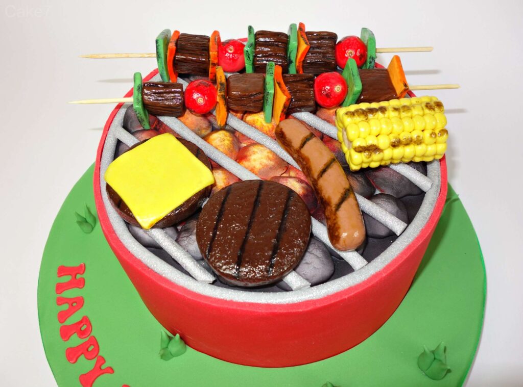 grill master barbeque cake